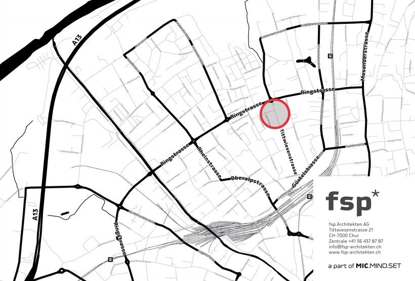 zufahrt fsp Chur